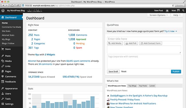 new-wordpress-dashboard