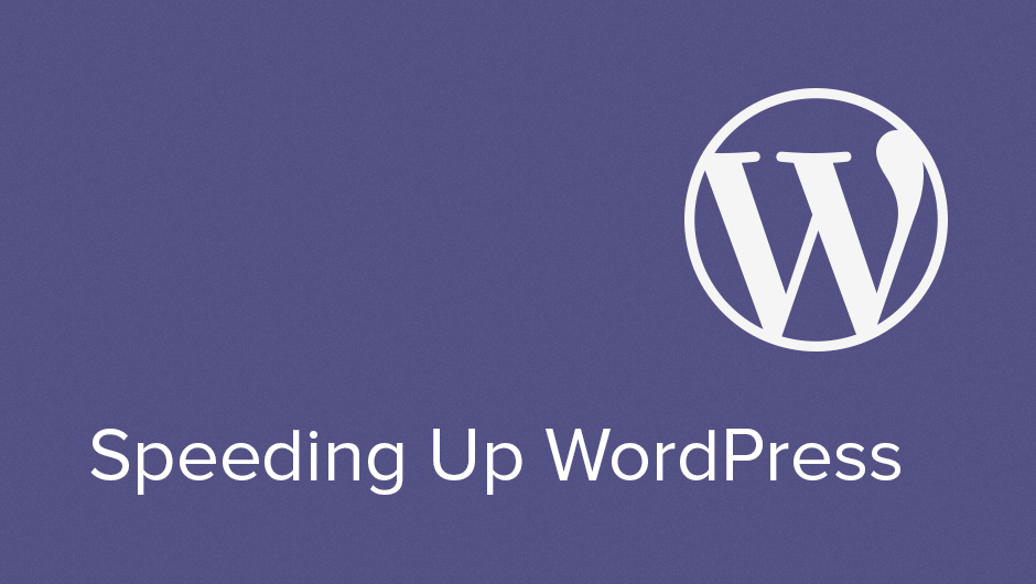 speed up wordpress