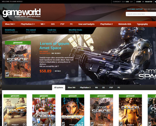 gameworld-shopify-store-theme