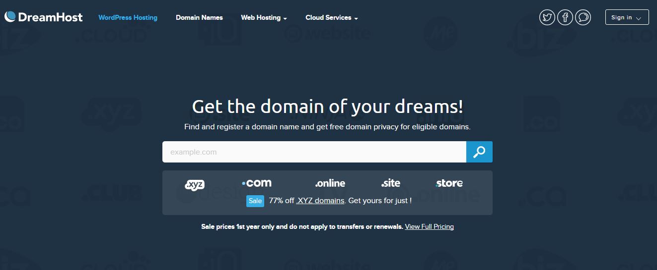 dreamhost-best-domain-registrars