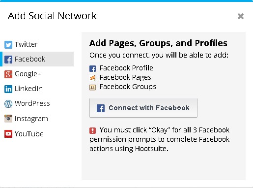 Authorization facebook