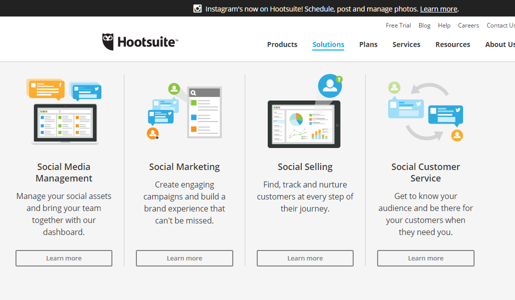 Social Media Management Dashboard - Hootsuite