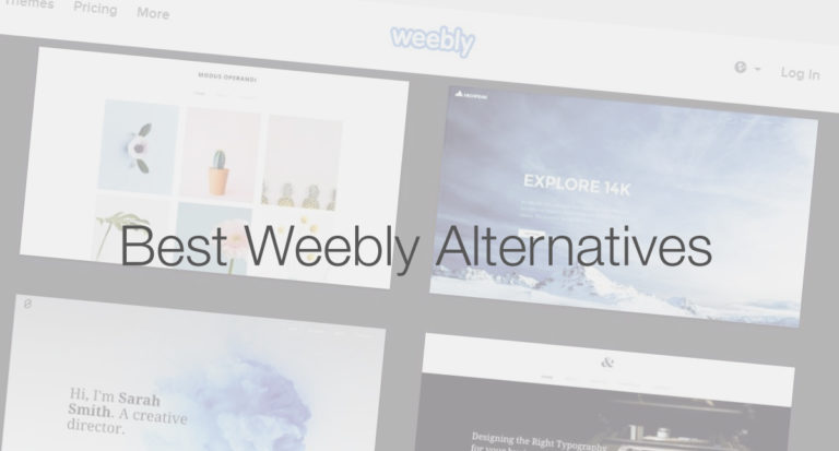 best weebly alternatives