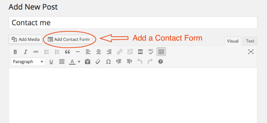 Add Contact Form