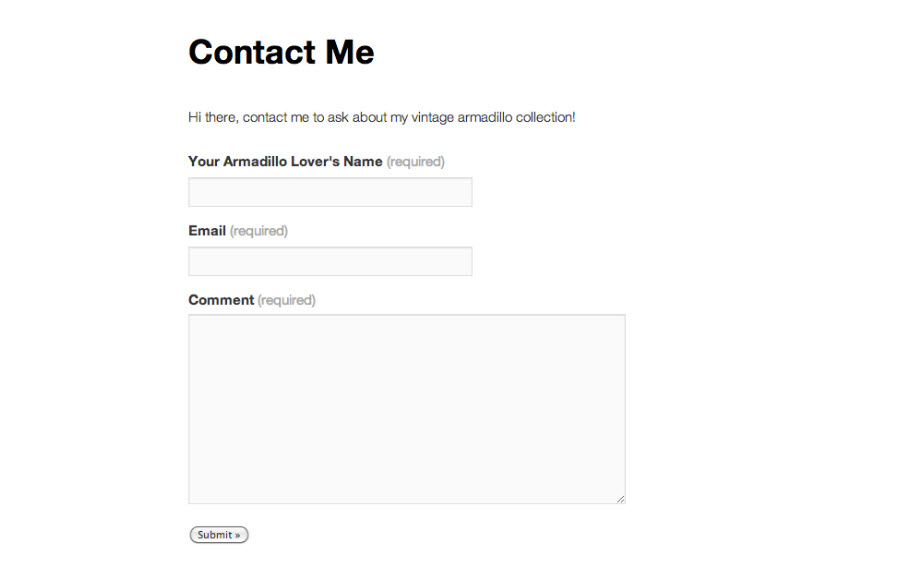 Contact Form