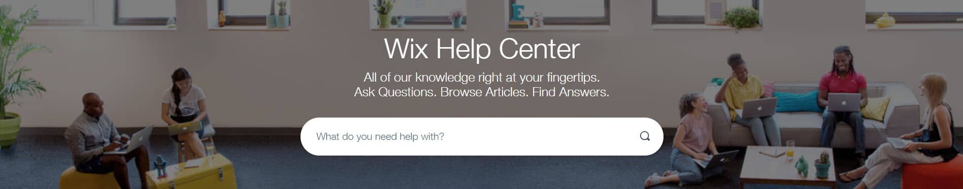 Wix help Center