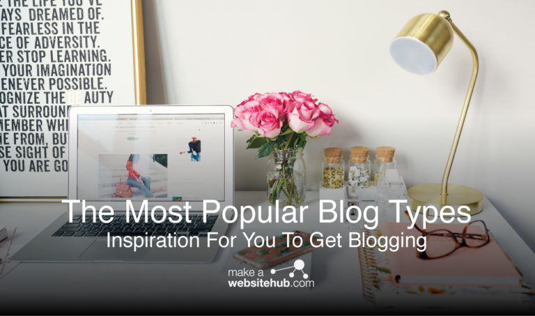 most popular blog types