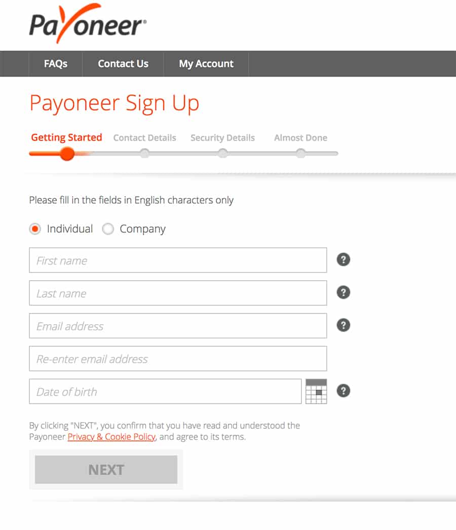 Enter the address account. Payoneer. Payoneer account. Payoneer Bank details. Payoneer выписка.