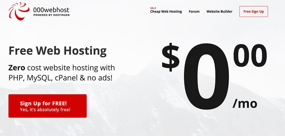 Free web hosting