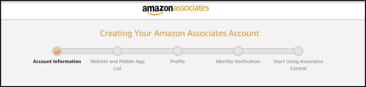 amazon associates account