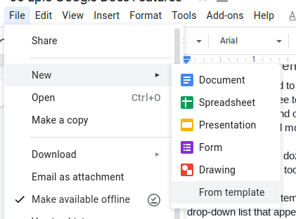 accents in google docs mac