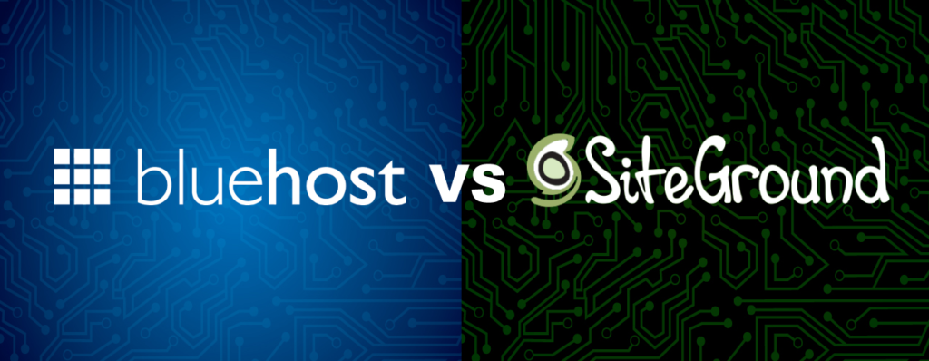 Bluehost Vs Siteground 2020 Comparision Make A Website Hub Images, Photos, Reviews