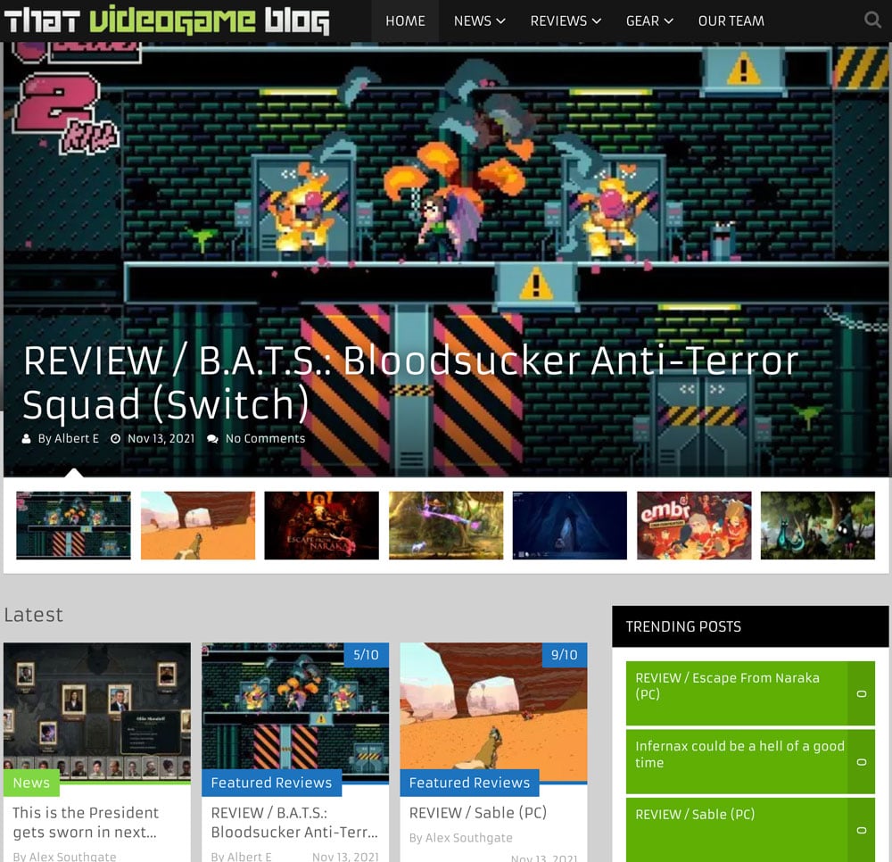 38 Great Examples Of The Best Gaming Blogs - 2023 Edition - Make A Website  Hub