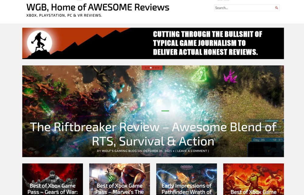 38 Great Examples Of The Best Gaming Blogs - 2023 Edition - Make A Website  Hub